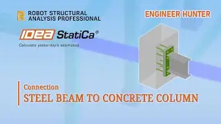 Steel Beam to Concrete Column Connection