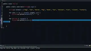 Java Programming Tutorial - 25 - Enhanced For Loop