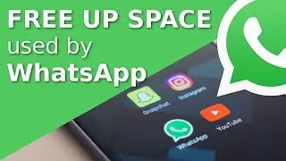 How to Free Up the storage used by WhatsApp