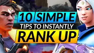 10 Simple Tips to RANK UP INSTANTLY in Valorant - Advanced Tricks Guide
