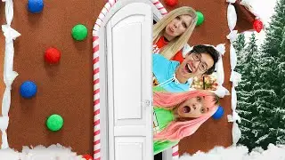 Last To Leave GINGERBREAD House, Keeps It! ft. Brianna