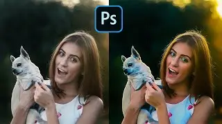 Easy Painterly Effect Trick Using Photoshop Camera Raw Filter  .........