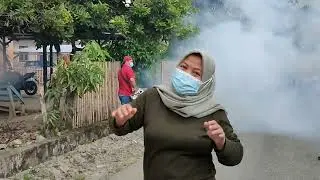 PELAKSANAAN KEGIATAN FOGGING DAN ABATESASI DALAM PENANGGULANGAN DBD