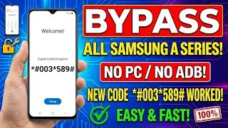 All Samsung A12/A13/A03s/A32/A23/A33/A51/A02s FRP Bypass || Google Account Remove | NO PC 2025