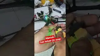 Safety 1st, use smoke stoper before plug battery 👍 #fpvfreestyle #sbangfpv #drone