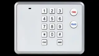 How to change batteries on a 2GIG Secondary Button Keypad