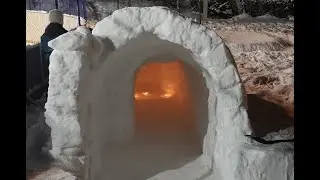 Крепость детям. Иглу туннель.