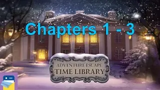 Adventure Escape Time Library: Chapters 1, 2, 3 Walkthrough Guide (Haiku Games)