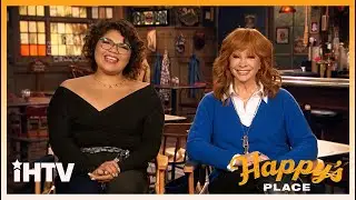 Reba McEntire & Belissa Escobedo On Set Interview - Happy's Place (2024)
