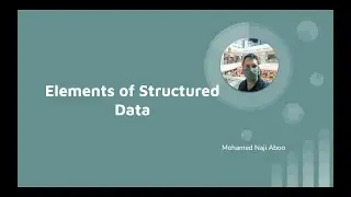 Elements of Structured data