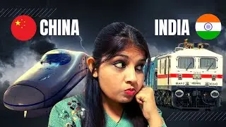 FIRST TIME on the bullet train in China | China’s High speed train 🇨🇳 CHINA vs INDIA