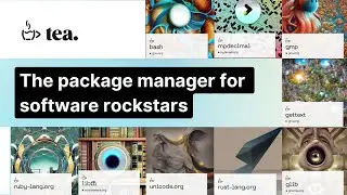 tea/cli by tea.xyz - the only package manager you'll ever need!