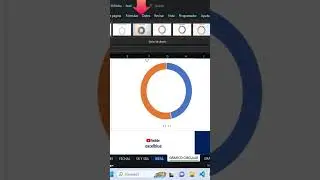 Gráfico circular con efecto de sobreponer  #excel #excelblue #tutorial   #exceltips  #mexico #peru