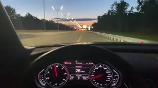 Audi A8 4.0 TFSI (Stage 1 550PS) 0-100 0-200 Acceleration