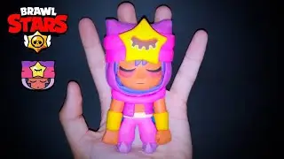 Making brawl stars Sandy - 1000 subs (clay art)