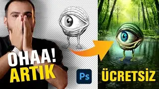 ÜCRETSİZ YAPAY ZEKA ARACI! Photoshop Eklenti!