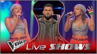 Hannie (Khanna) | Could You Be Loved x රුවක් ඇදෙනවා |Team Supun | Live Shows | The Voice Sri Lanka