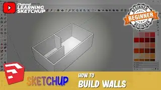 Sketchup How To Build Walls