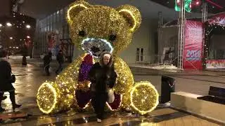 Зеленоград  С Новым 2018 годом!!!Включите, пожалуйста, снег!Музыка Олега Korg Style