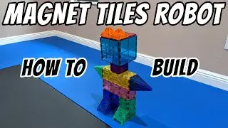 How to Make a Magnet Tiles Robot - This is The Magna Tiles Robot