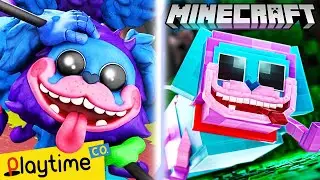 MOB Games VS Motya Games VS Minecraft | Who's Jumpscare is BETTER? | Poppy Playtime 3