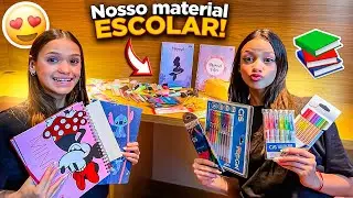 MOSTRANDO NOSSO MATERIAL ESCOLAR 2023