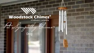 Woodstock Pet Sympathy Chime - Dog