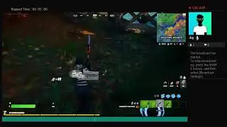 Playing fortnite
