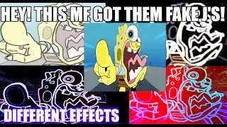HEY! THIS MF GOT THEM FAKE J'S! (different effects)