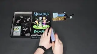 Munchkin: Rick and Morty Unboxing