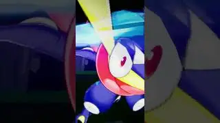 2d Pokemon VFX Workflow | Greninja ゲッコウガ 甲賀忍蛙 |Speed Art|2dVFX#shorts