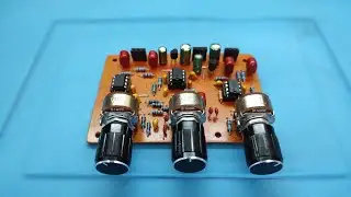 Hi-fi предусилитель и стерео тембрблок  на NE5532 (печатная плата + схема) своими руками.