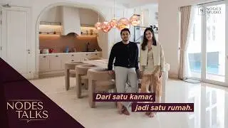 Nodes Talk | Renovasi Rumah baru Thariq Halilintar dan Aaliyah, ada dapur di atas Kolam Renang!