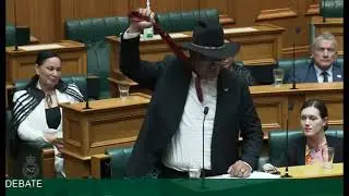 Rawiri Waititi Address in Reply Debate on the obligation to wear a tie