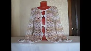 Летняя кофточка на вязальной машине Silver Reed LK-150 . Описание и советы