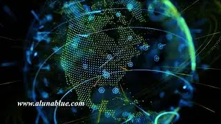 Global Network Earth 1018 HD, 4K Stock Video