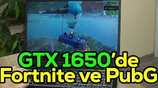 Nvidia GTX 1650 ve Intel 9750H testte | Monster Abra A5 16.3
