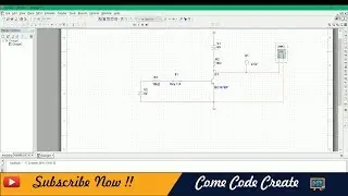 Transistor as a switch using Multisim | Analog and Digital Electronics | Engineering