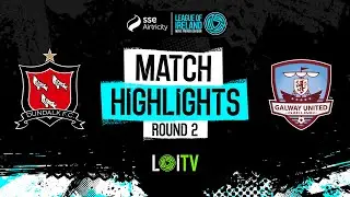 SSE Airtricity Men's Premier Division Round 2 | Dundalk 0-2 Galway United | Highlights