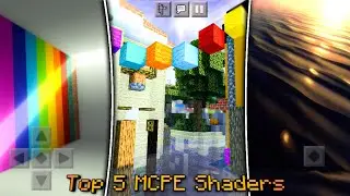 Top 5 Minecraft PE Shaders That Look Insanely Realistic! • [2021]