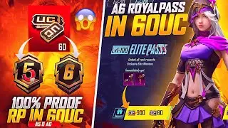 Only (60 UC) A6 Royale Pass Leaks & Release Date || PUBG BGMI