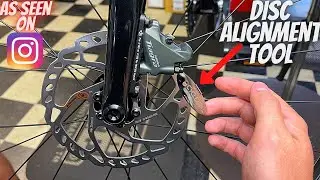 *BIKE MECHANIC TESTS* INSTAGRAM DISC BRAKE CALIPER ALIGNMENT TOOL (NO MORE RUBBING DISCS?!?)