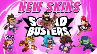 SQUAD BUSTERS Update New SKINS Tour [ Guide Mavis Street Magic Wizard Kimono Witch ] #squadbusters