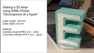 Making a 3D letter