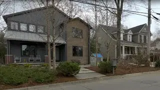 Early Spring Walk Through North Carolina Neighborhoods | Nature Sounds for Sleep and Study