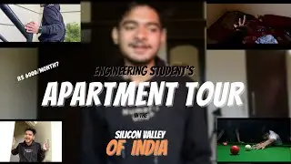 Engineering Student's New Apartment Tour in Bangalore ! Living alone in Bangalore