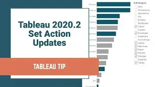 Tableau 2020.2 Set Action Updates