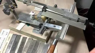 Упростил обдирку  эльборовой пластиной .