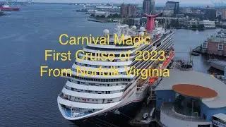 Carnival Magic Norfolk Virginia Overview May 2023