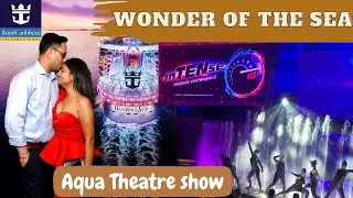 Aqua Theatre Show | Wonder of the seas | Royal Caribbean